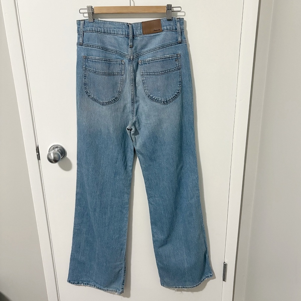 Madewell Light Blue Flare Jeans - Picture 7 of 16